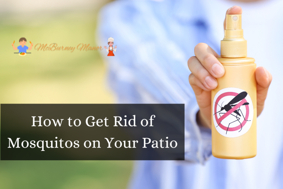 How to Get Rid of Mosquitos on Your Patio